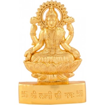 Shri Lakshmi Gold Plated Idol-11Cm For Money & Prosperity With Laxmi Yantra Free As Seen On TV@799 MRP-Rs.1699/- On 60% Off